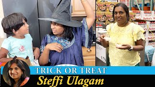 Halloween Trick or Treat Vlog in Tamil [upl. by Eihctir]