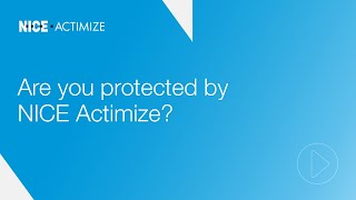 Are you protected by NICE Actimize [upl. by Silsbye79]