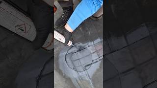 EPDM flat roof repair part 2 [upl. by Odnalra]