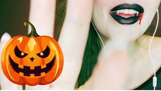 Halloween ASMR Vampire spitpainting you NO TALKING [upl. by Fonville774]