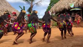 Emberá Tribe Panama  Womens dance [upl. by Pompei]