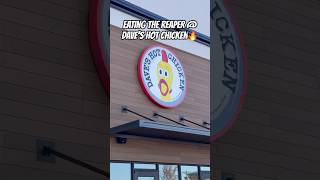 Trying the HOTTEST Chicken Tender REAPER TENDER daveshotchicken spicy funny comedy subscribe [upl. by Bernadine]