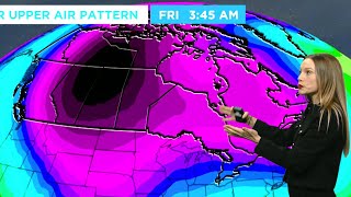 Extreme freeze grips much of western Canada [upl. by Sicnarf]