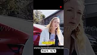 Part 44 Karen loses it on this guy recording the church and people coming inout… 😬 [upl. by Ferreby]