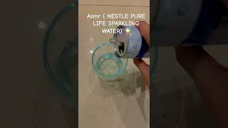 ASMR nestle pure life sparkling water … SUBSCRIBE NOW  LIKE THIS VIDEO … Add ⚜️ [upl. by Alletse]