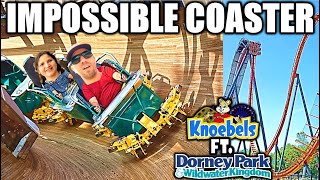 Riding the IMPOSSIBLE Coaster Knoebels ft Dorney Park July 2024 [upl. by Nospmis482]