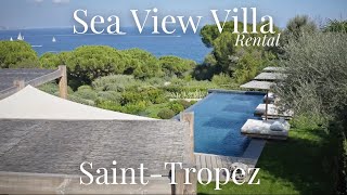 StTropez Villa Tour  Villa Tahaa  Sea View Villa Rental [upl. by Nnaael954]