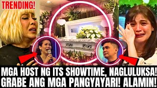 NAKAKABIGLA NAMAN  MALUNGKOT NA PAMAMAALAM NG KAIBIGAN NG ILANG HOSTS NG ITS SHOWTIME ALAMIN [upl. by Tammy394]