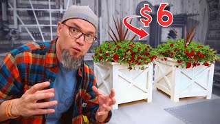 The 6 Planter Version 2  Low Cost High Profit  Make Money Woodworking [upl. by Tannie]