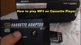 How to connect mobile to cassette player [upl. by Iren]