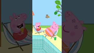 Peppa Ice Cream funny animation peppapig cartoon xuhuong funny humour doublage [upl. by Asuncion]