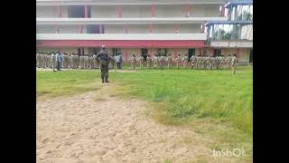 NCC mass drill at zphs chinnapuram [upl. by Rohclem]