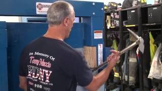 Firehouse Innovations LI Inc  Forcible Entry Video Training Tip 9  Forcing Door [upl. by Enawyd912]