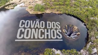 Fantástico Drone mostra segredos da barragem de Covão dos Conchos em Portugal [upl. by Jahdai]