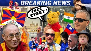 JAMES BOND in INDIA  FREE TIBET and TAIWAN Dr KDrKBoogieWoogie baldandbankruptharryjaggardtravel [upl. by Crosse]