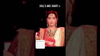 Nora fatehi ke uper black magic doll are scary [upl. by Belda9]