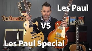 Les Paul vs Les Paul Special Comparison Which One is Better [upl. by Aldrich]