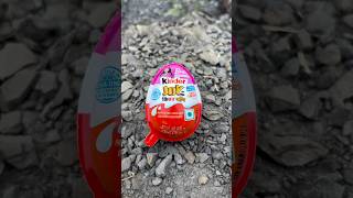 Kinder joy and red colour gems popsicle shorts kinderjoy [upl. by Amliw]