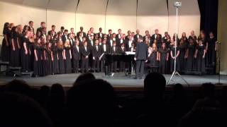 quotRide On King Jesusquot arr Moses Hogan Plano East Sr High School Concert Choir October [upl. by Neilla]