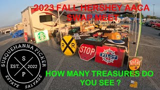 2023 FALL HERSHEY AACA SWAP MEET FLEA MARKET NOT ONLY CARS BUT CELEBRITIES AS WELL PICKERS [upl. by Alikee56]