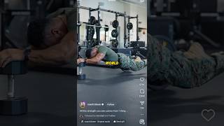 US Marine Ab Workout 🫡 bernardorebeil fitness gym abs absworkout [upl. by Tjon]