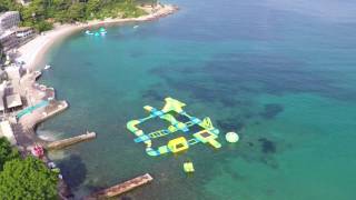 Drone view of Dubrovnik Uvala Lapad Lapad Bay [upl. by Gottwald]