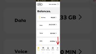 How to do MTN Data Share using your App  Data Share  MTN  Prepaid  Contract [upl. by Argus]