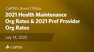 2021 Health Maintenance Org Rates amp 2021 Pref Provider Org Rates  July 14 2020 [upl. by Akimot404]