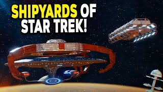 The Shipyards of the FEDERATION  Star Trek Explained [upl. by Yvad]