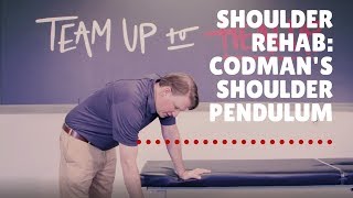 Shoulder Mobility Codmans Shoulder Pendulum [upl. by Nybor]