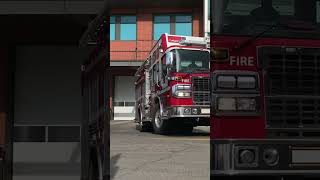 Calgary Engine 6 Responding HOT  CFD [upl. by Ahsenak43]