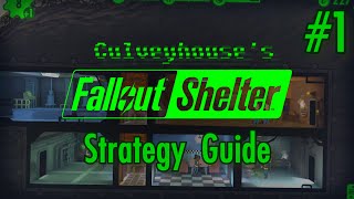 Fallout Shelter Strategy Guide Part 1 Kickstarting Your New Vault amp How to Place Rooms [upl. by Julianne508]