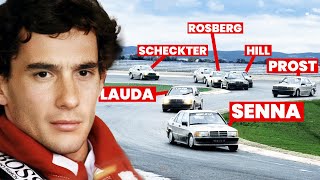 When F1 Drivers Raced the SAME CARS And SENNA Won [upl. by Viridi]