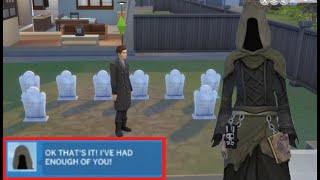 Killing my sims in Sims 4 until the Grim Reaper have had enough 😂🤦‍♂️🤷‍♂️ [upl. by Dahle]