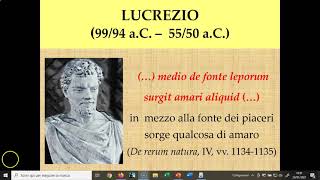 LUCREZIO – LA VITA E L’OPERA [upl. by Lemej]