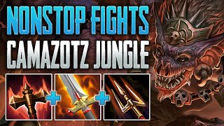 IS THIS TEAM DEATHMATCH Camazotz Jungle Gameplay SMITE Ranked Conquest [upl. by Alimat]