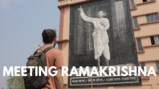 The Way of Ramakrishna  Interview with Swami Dakshineswar and Belur Math Visit [upl. by Alamaj87]