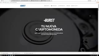 Burstcoin  Instalación billetera core wallet BRS 200 [upl. by Atinrahs]