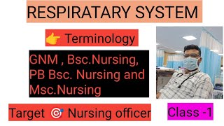 Respiratary System Terminology Eupnea Tachypnea Bradypnea Class1st [upl. by Kcuhc415]