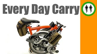 Wotancraft EDC Bicycle Pouches Brompton Birdy Dahon Tern… [upl. by Dias975]