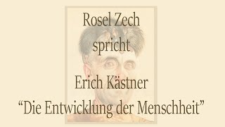 Erich Kästner „Die Entwicklung der Menschheitquot 1932 II [upl. by Ilka]