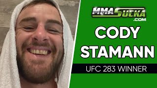 Cody Stamann on UFC 283 win Jamahal Hill winning UFC title amp next fight [upl. by Mikael]