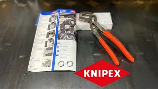 KNIPEX Hose Clamp Pliers 85 51 180 C For Click Clamps [upl. by Asila321]