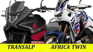 HONDA Transalp 750 vs Honda Africa Twin  Compare Honda Africa Twin And Transalp 750  RajuSNair [upl. by Nikolai]