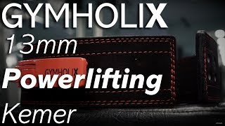 Gymholix Powerlifting 13mm Lever Kilitli Kemer [upl. by Claudia]