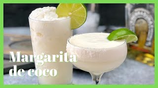 🥥Receta de Margarita de COCO ► Cóctel de TEQUILA y CREMA de coco [upl. by Everard466]