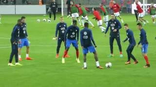 Ousmane Dembélé ● Kevin Gameiro ● Dimitri Payet ● Adil Rami ● Belarus vs France 2016 [upl. by Nalek]