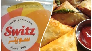 Crispy Samosa with Switz Samosa Sheets  Learn how to make the Filling and Fold the Sheets [upl. by Nnaeed]