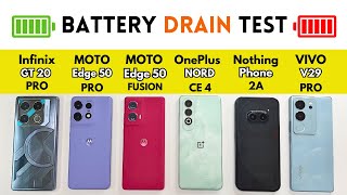 Moto Edge 50 Fusion vs Moto Edge 50 Pro vs Infinix GT 20 Pro vs OnePlus Nord CE 4 vs Nothing Phone 2 [upl. by Huoh]