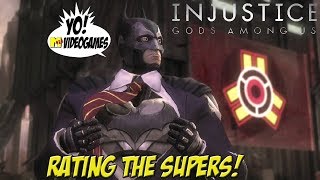 Injustice Rating the Supers  YoVideogames [upl. by Isacco]